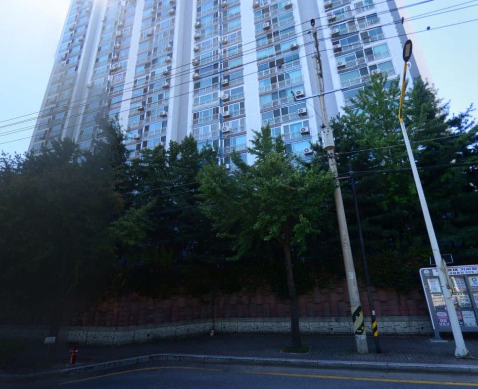사다리차 접근이 불가능한 아파트 동 위치