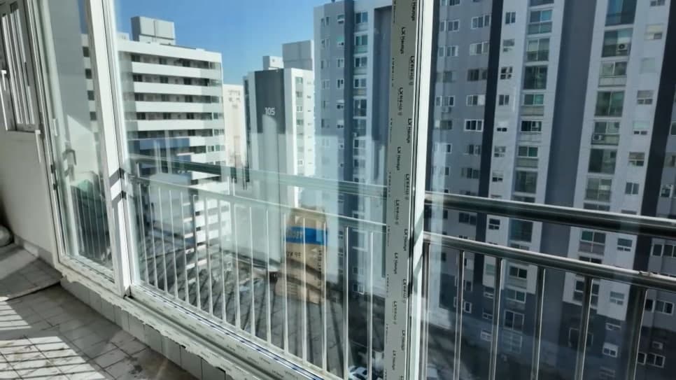 강남 일원동 LX창호 거실 발코니 단창 시공