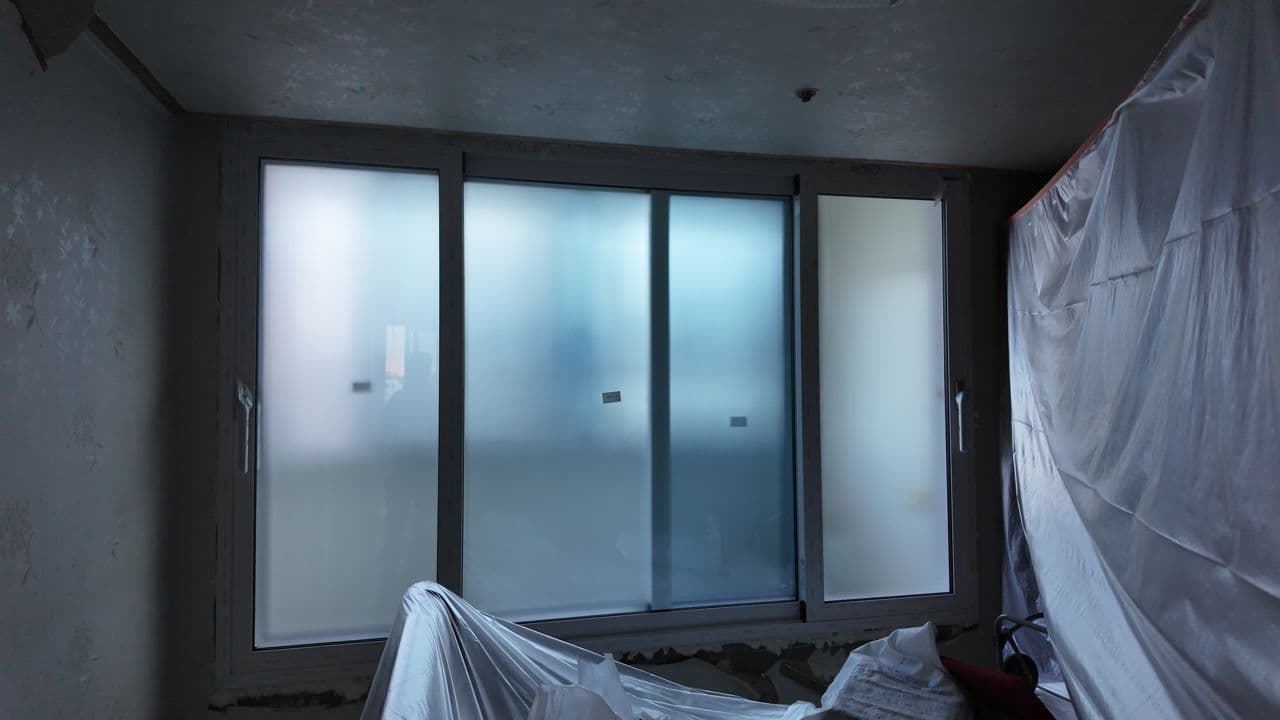 중랑구 면목동 삼익아파트 25A평형 샷시 교체 — 정품 자재인지 물으신 집