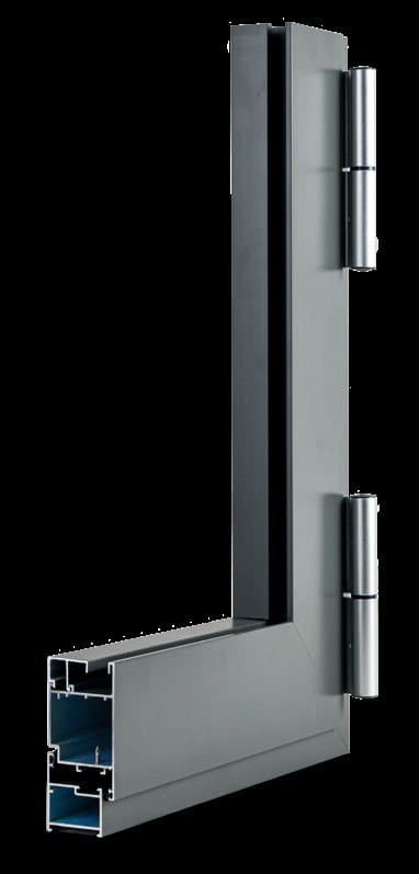45 비단열 DOOR 45 비단열 DOOR 단면 구조