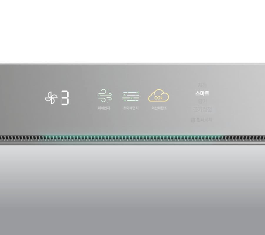 레하우 스마트 에어시스템 VDF-262D LED 디스플레이