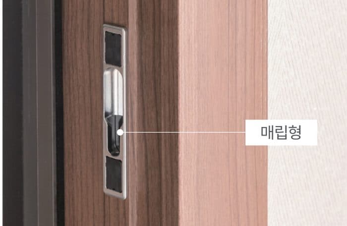 시스템창 PLS250N 매립형 하드웨어와 고급 마감재