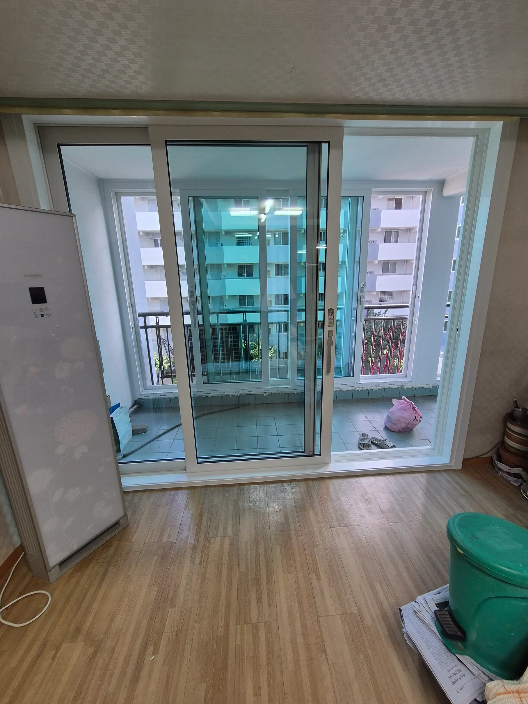 성북구 종암동 종암선경아파트 거실분합창 창호 교체 후