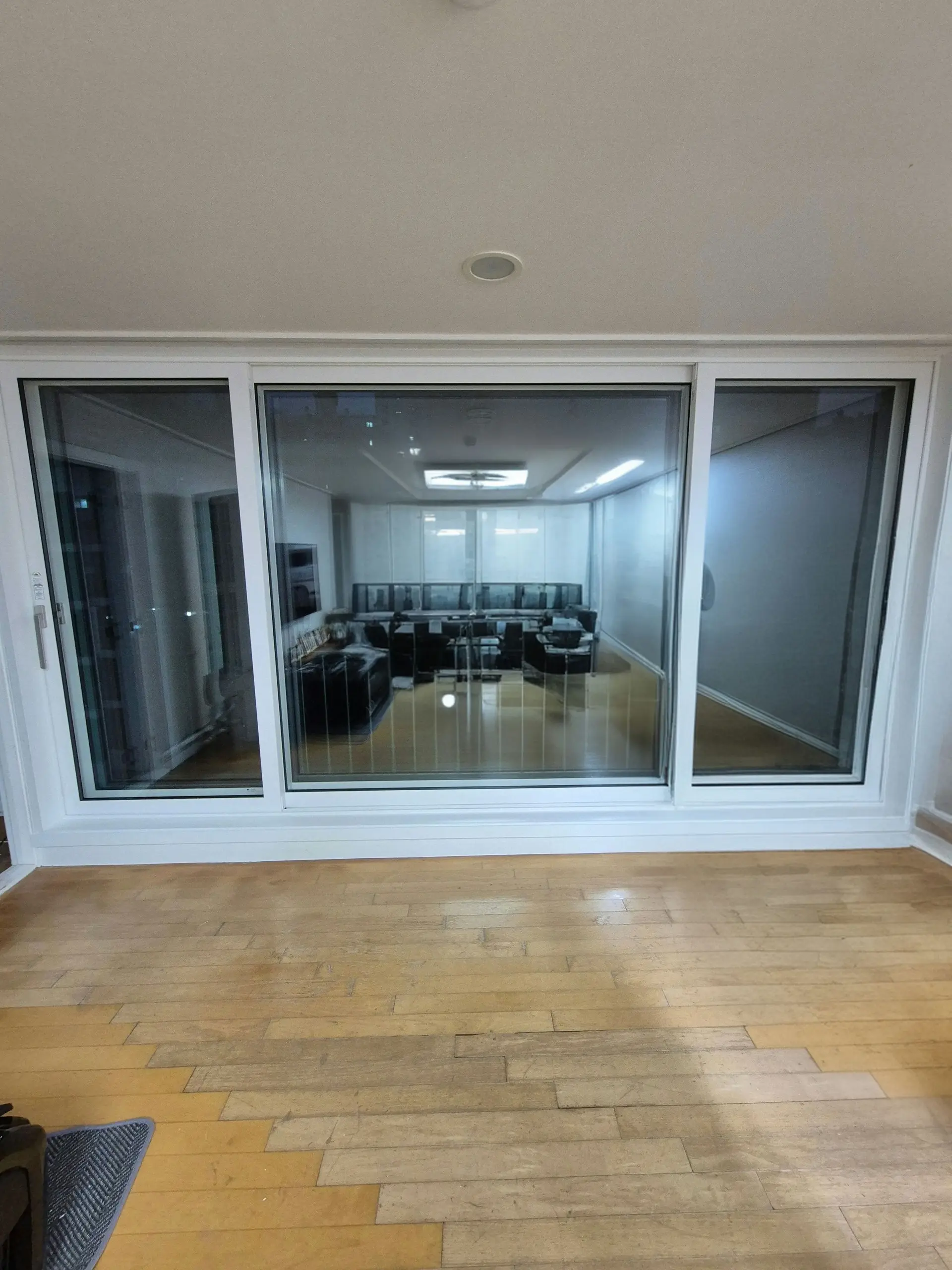 강남구 도곡동 역삼럭키아파트 거실확장 창호 교체 후