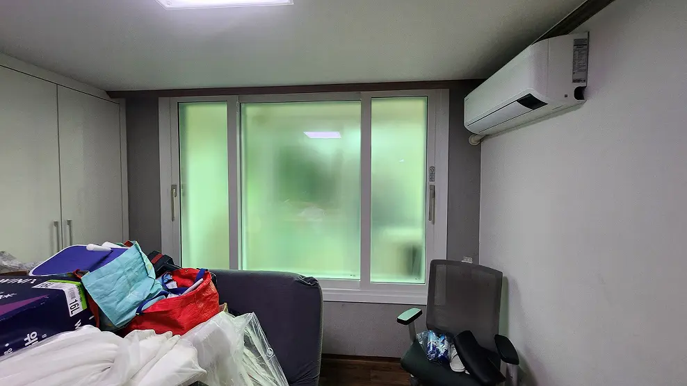 강북구 번동 현대아파트 안방 창호 교체 후