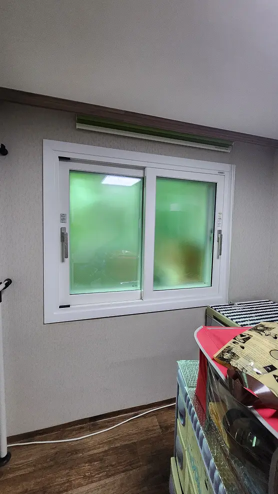 강북구 번동 현대아파트 침실1 창호 교체 후