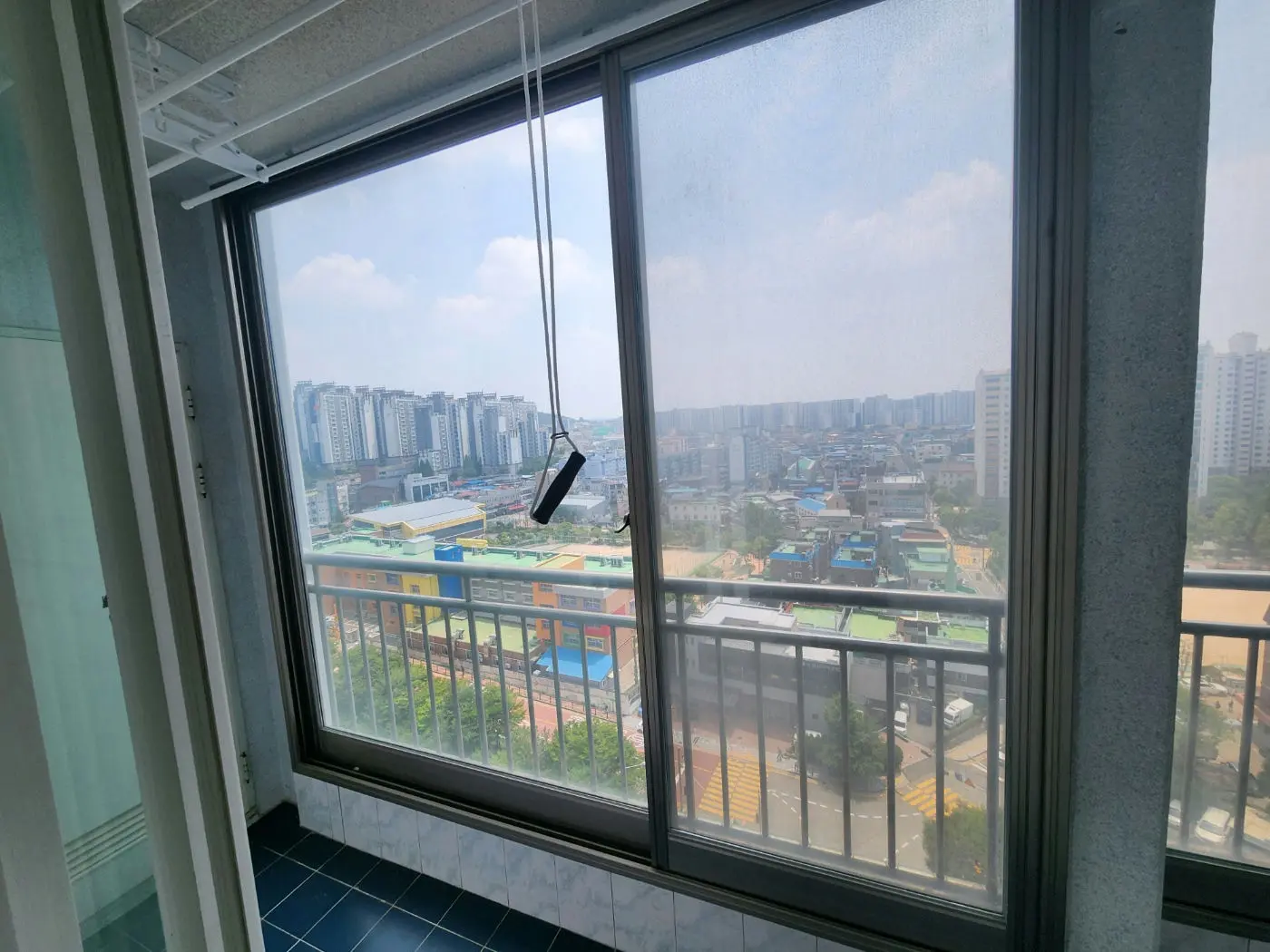 수원시 팔달구 화서동 화서주공4단지 안방베란다 창호 교체 전