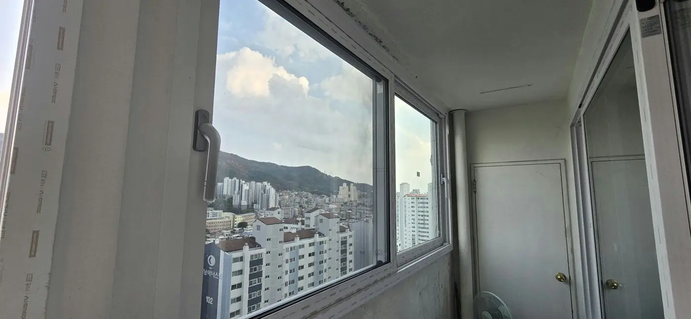 중랑구 면목동 삼익아파트 안방베란다 창호 교체 후