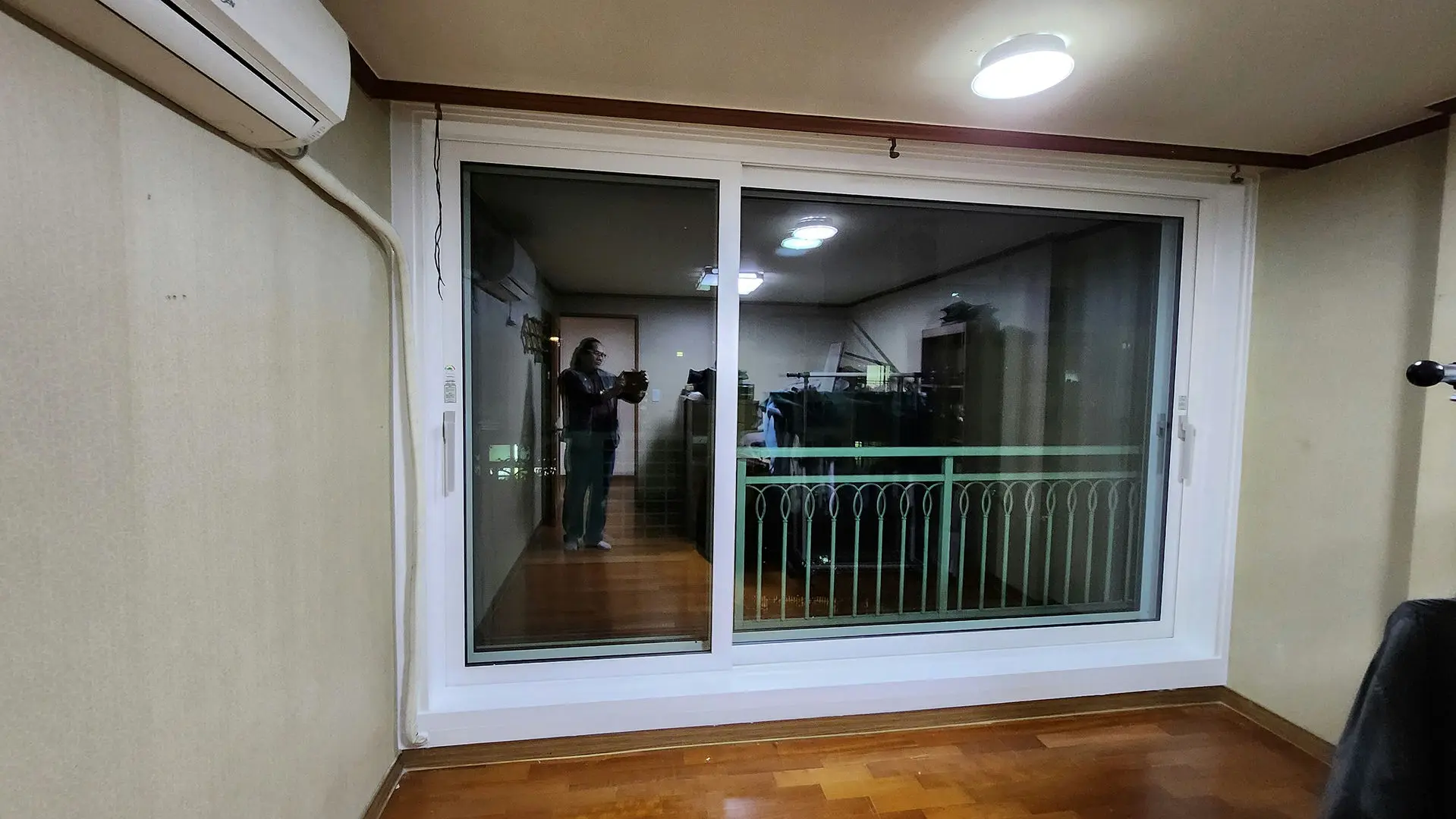 강서구 화곡동 화곡푸르지오 안방 창호 교체 후